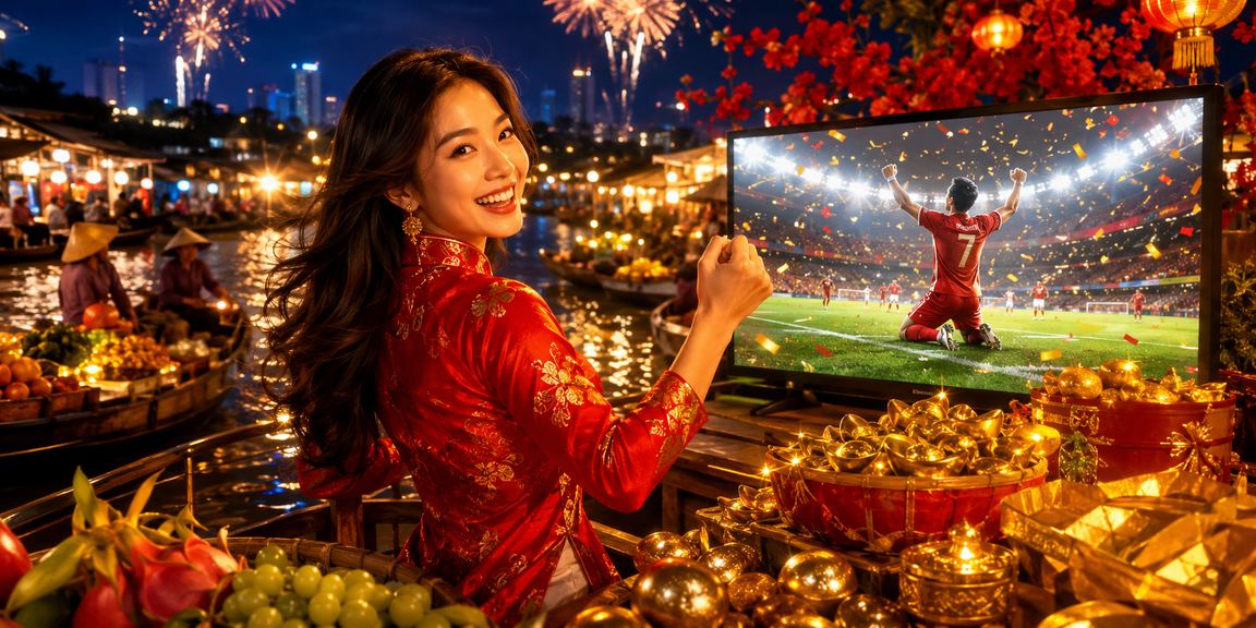 Cảnh nhộn nhịp chơi xổ số và Jackpot dịp lễ Tết vùng Mekong